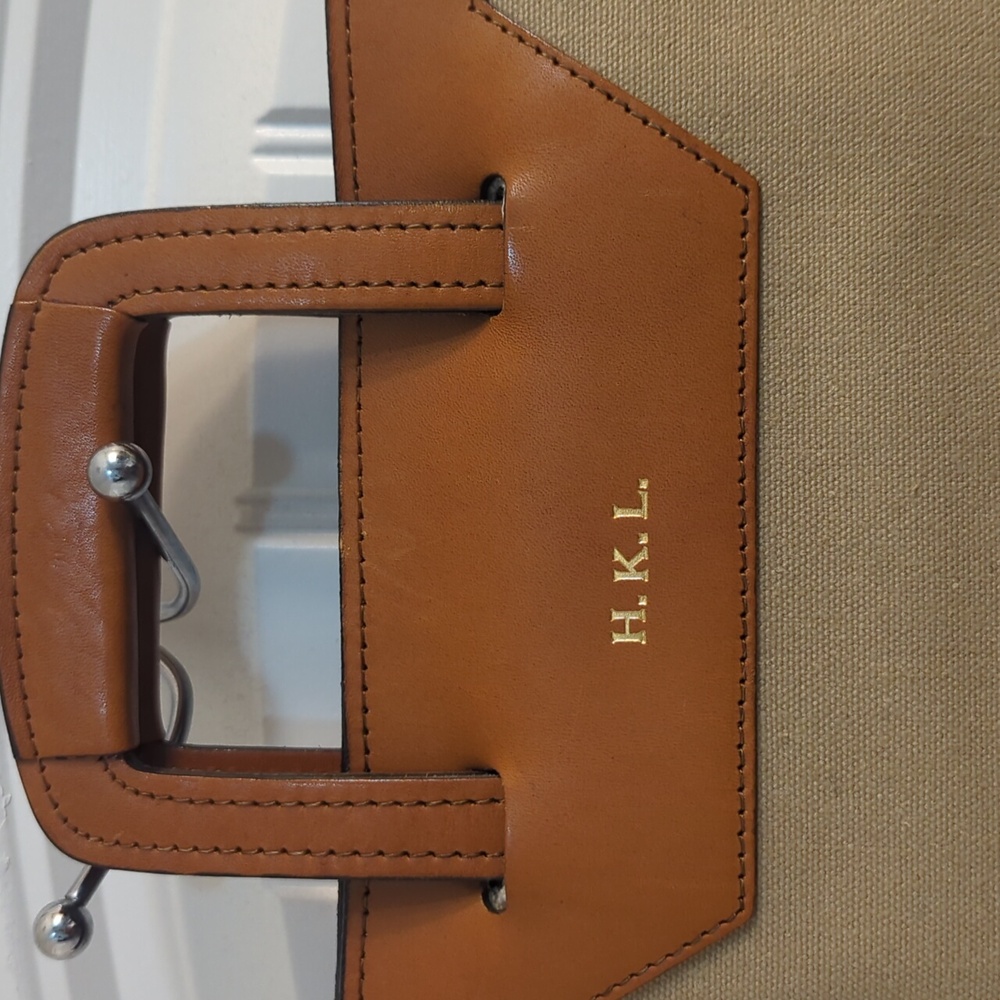 Ralph Herbert California Saddle Leather Briefcase Document Bag - Picture 2 of 10
